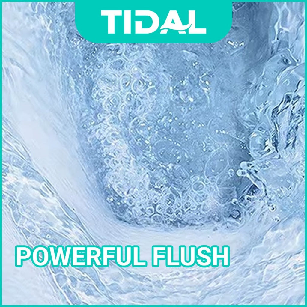 TIDAL Toilet Kloset Duduk Soft Close Powerful Flush Tidal TD133