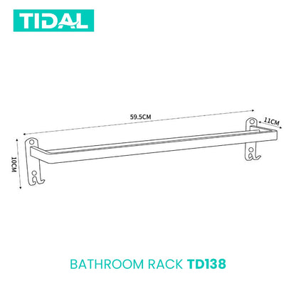 Rak Tempat Handuk Stainless Tidal TD138