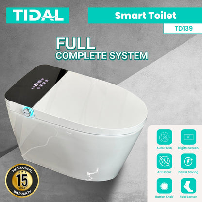 Smart Toilet Kloset Duduk Automatic Tidal TD139