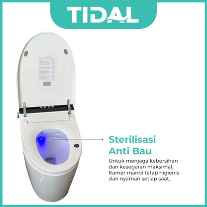 Smart Toilet Kloset Duduk Automatic Tidal TD139