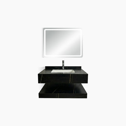 Wastafel Kabinet Minimalis Cermin Kamar Mandi Tidal TD6050
