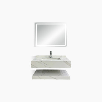 Wastafel Kabinet Minimalis Cermin Kamar Mandi Tidal TD6050