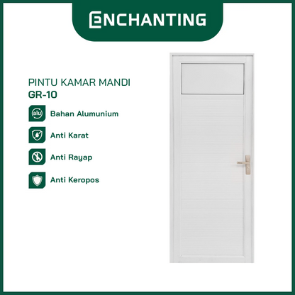 Set Pintu Rumah Aluminium Minimalist Europe Enchanting GR01