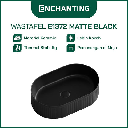 ENCHANTING Wastafel Meja Cuci Tangan Keramik Europe Enchanting E1372
