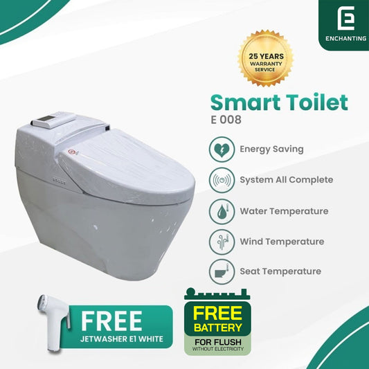 Smart Closet Toilet Europe Enchanting Full Sistem Otomatis cover E008