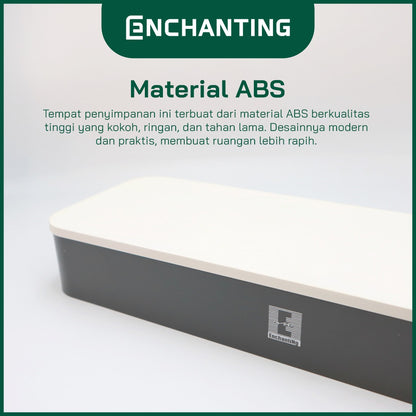 ENCHANTING Tempat Penyimpanan Material ABS Minimalis Tebal Kokoh Europe Enchanting E256