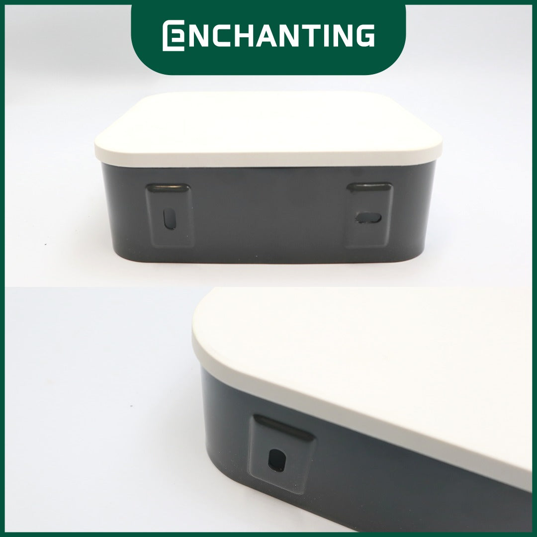 ENCHANTING Shelving Unit / Tempat Penyimpanan Material ABS Minimalis Tebal Kokoh Europe Enchanting E255