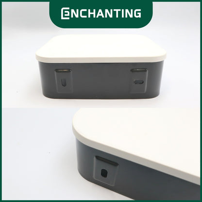 ENCHANTING Shelving Unit / Tempat Penyimpanan Material ABS Minimalis Tebal Kokoh Europe Enchanting E255