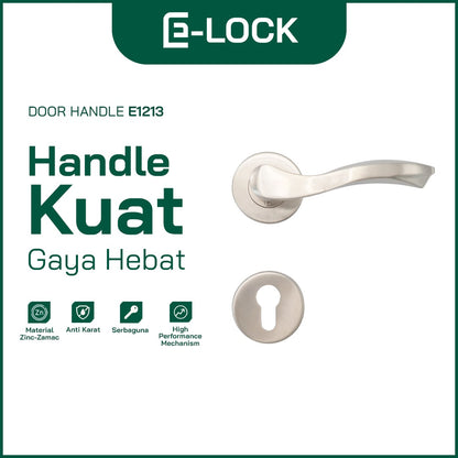 ENCHANTING Door Handle Pintu Rumah Material Zinc-Zamac Anti Karat E-Lock E1213
