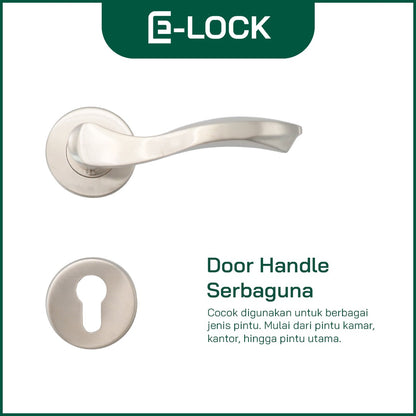 ENCHANTING Door Handle Pintu Rumah Material Zinc-Zamac Anti Karat E-Lock E1213