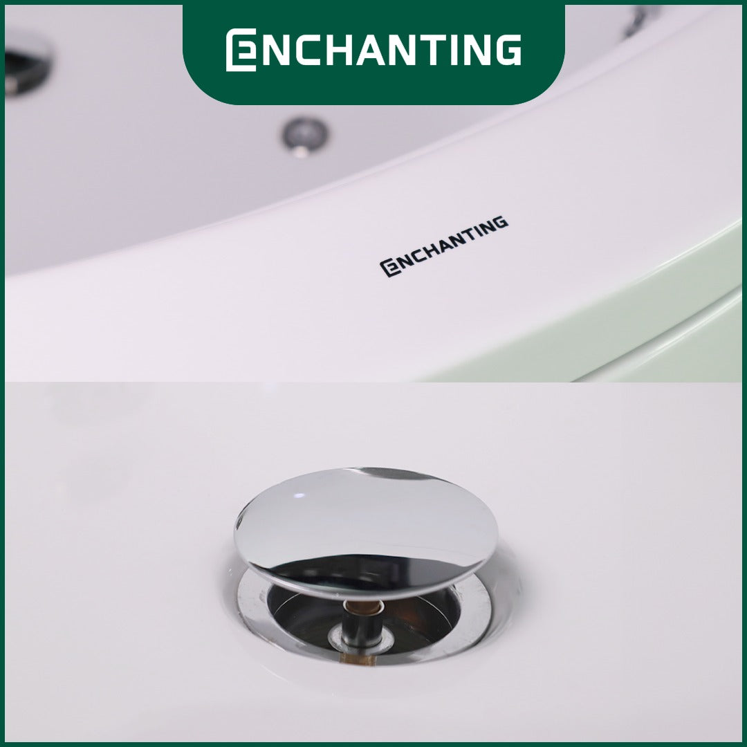 ENCHANTING&nbsp;Bathtub&nbsp;Kamar&nbsp;Mandi&nbsp;Acrylic&nbsp;Material&nbsp;Whirpool&nbsp;LED&nbsp;Lighting&nbsp;E8611