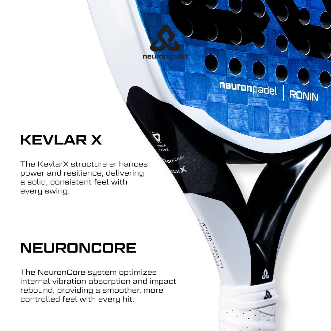 neuronpadel RONIN v1 2026 padel raket hybrid 18k carbon fiber