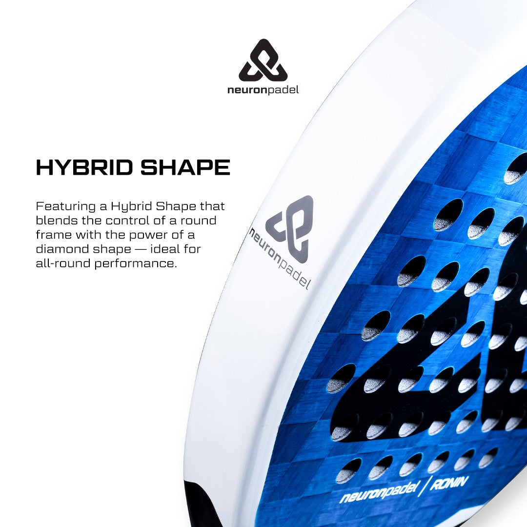 neuronpadel RONIN v1 2026 padel raket hybrid 18k carbon fiber