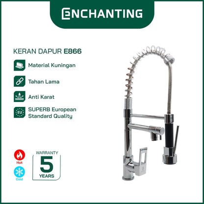 Enchanting Keran Air Kitchen Sink Faucet E866