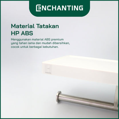 ENCHANTING Tempat Tissue Dan Tatakan Hp Praktis dan Multifungsi Enchanting E1518