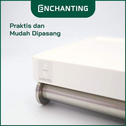 ENCHANTING Tempat Tissue Dan Tatakan Hp Praktis dan Multifungsi Enchanting E1518