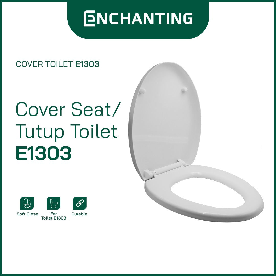 SET Sparepart Cover Seat/Tutup Toilet Duduk Europe Enchanting E1303 E1359 E1333 E1297