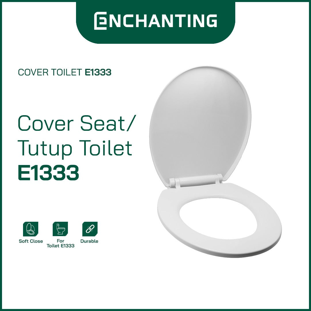 SET Sparepart Cover Seat/Tutup Toilet Duduk Europe Enchanting E1303 E1359 E1333 E1297