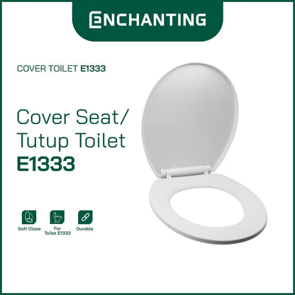 SET Sparepart Cover Seat/Tutup Toilet Duduk Europe Enchanting E1303 E1359 E1333 E1297