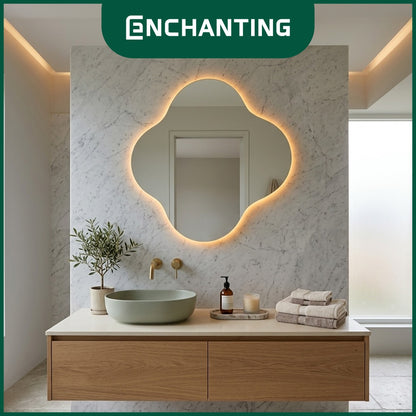Cermin LED Light Digital Elegant Dan Stylish Kaca Wastafel Europe Enchanting L22 / L24