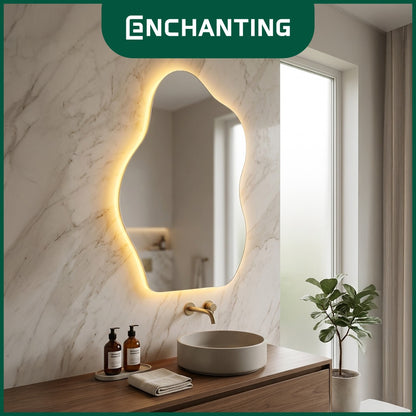 Cermin LED Light Digital Elegant Dan Stylish Kaca Wastafel Europe Enchanting L22 / L24
