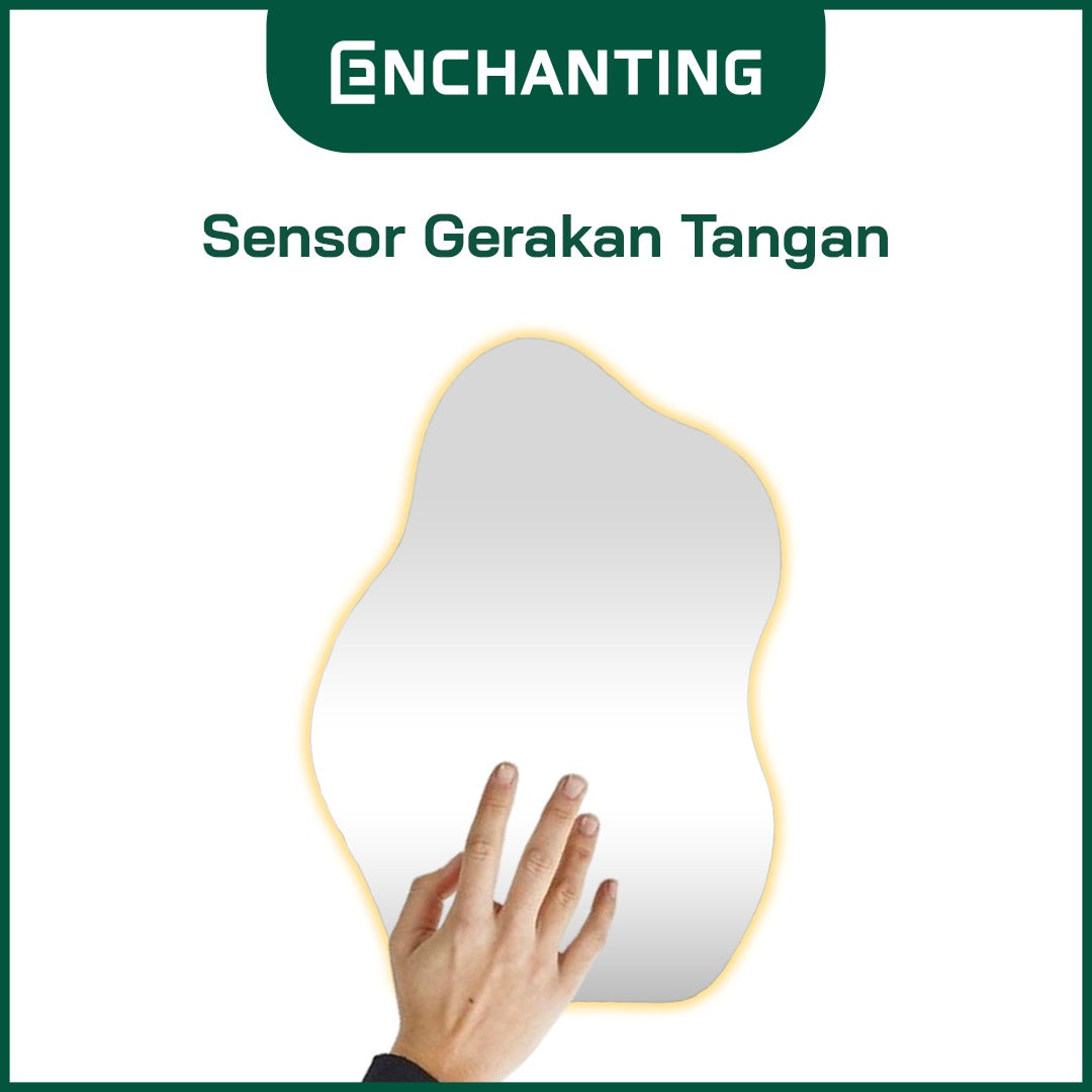 Cermin LED Light Digital Elegant Dan Stylish Kaca Wastafel Europe Enchanting L22 / L24