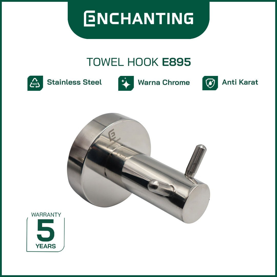 Gantungan Baju Handuk Kamar Mandi Enchanting E895
