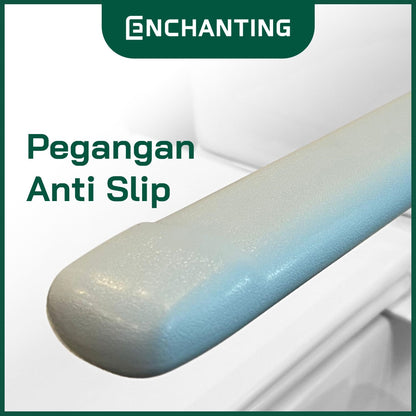 ENCHANTING Handle Safety Toilet Alat Bantu Duduk Toilet Pegangan tanpa slip Europe Enchanting E1378