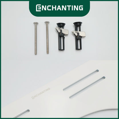 ENCHANTING Handle Safety Toilet Alat Bantu Duduk Toilet Pegangan tanpa slip Europe Enchanting E1378