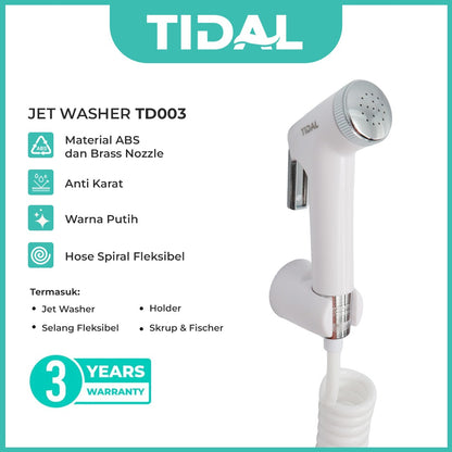 Jet Shower Toilet / Bidet Kloset Tidal TD003 White