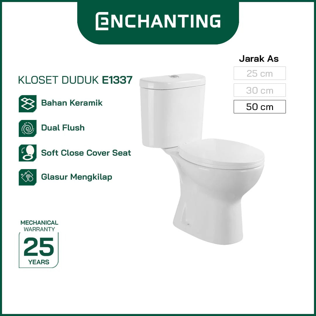 Toilet/Kloset Duduk Europe Enchanting E1337
