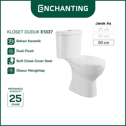 Toilet/Kloset Duduk Europe Enchanting E1337