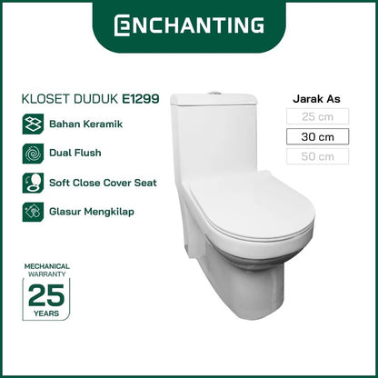 Toilet / Kloset Duduk Europe Enchanting E1299