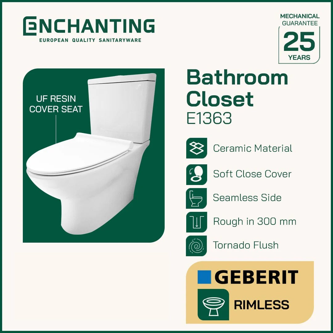 Toilet / Kloset Duduk Europe Enchanting E1363