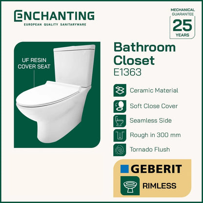 Toilet / Kloset Duduk Europe Enchanting E1363