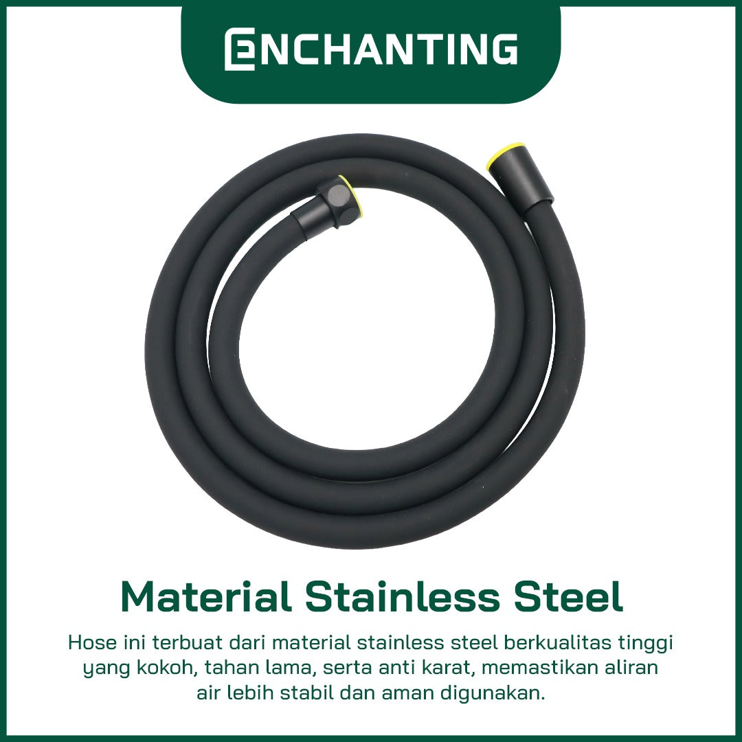 Selang Shower Flexible Hose Universal Europe Enchanting DG408