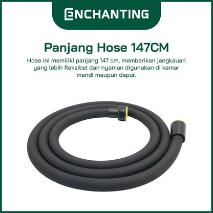 Selang Shower Flexible Hose Universal Europe Enchanting DG408