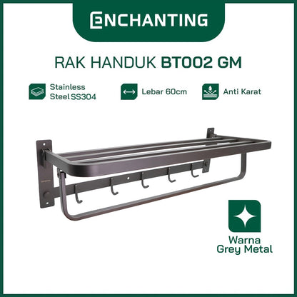 Rak Gantungan Handuk Dinding Europe Enchanting BT002