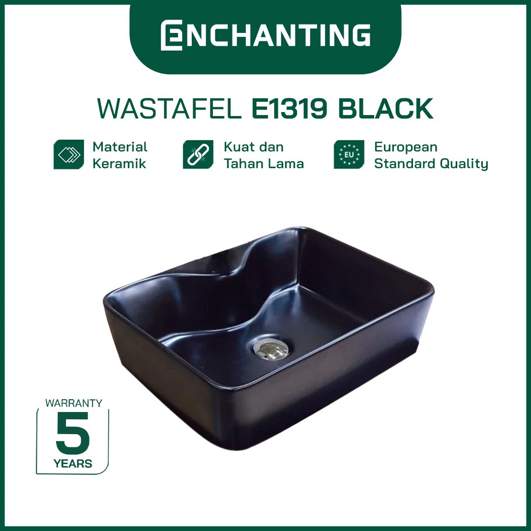 Wastafel Meja Cuci Tangan Keramik Europe Enchanting E1319