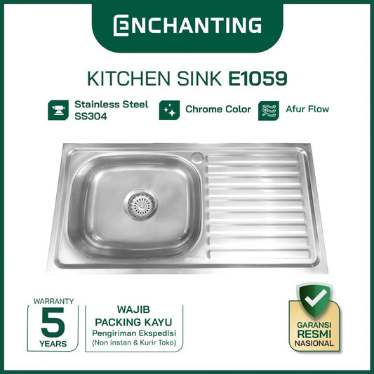 Kitchen Sink Dapur / Bak Cuci Piring Europe Enchanting E1059