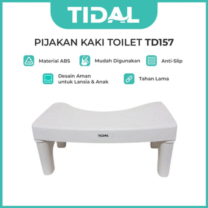 TIDAL Kursi Bangku Pijakan Kaki Toilet / Kloset Duduk Tidal TD157