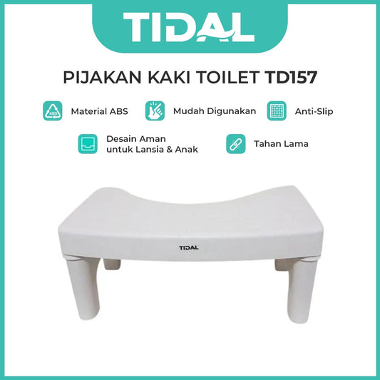 TIDAL Kursi Bangku Pijakan Kaki Toilet / Kloset Duduk Tidal TD157