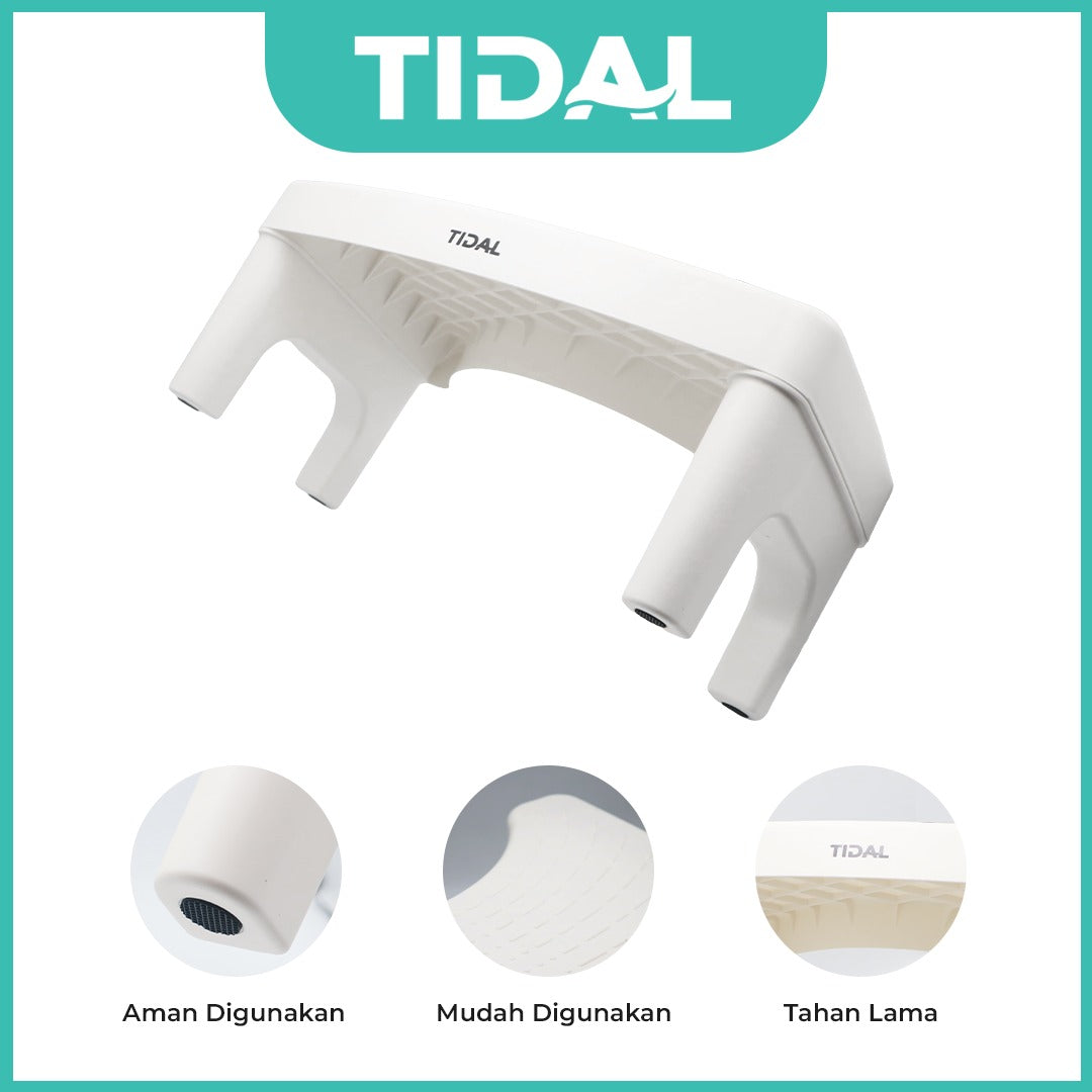 TIDAL Kursi Bangku Pijakan Kaki Toilet / Kloset Duduk Tidal TD157