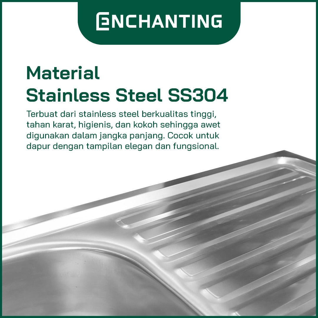 Kitchen Sink Bak Tempat Cuci Piring E1059 Bergaransi