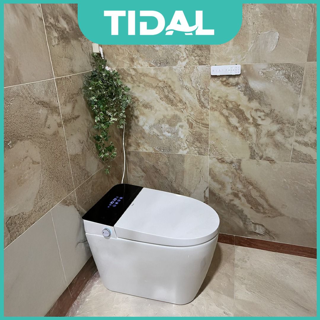 Smart Toilet Kloset Duduk Automatic Rough-in 30 cm / 50 cm Tidal TD139/TD163