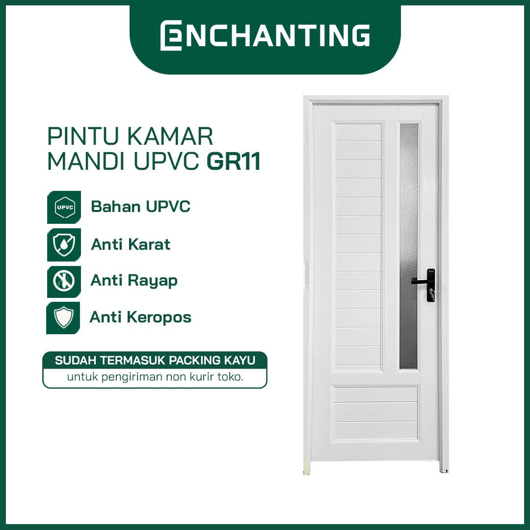 ENCHANTING Set Pintu Rumah UPVC Modern Minimalist Europe Enchanting GR Series