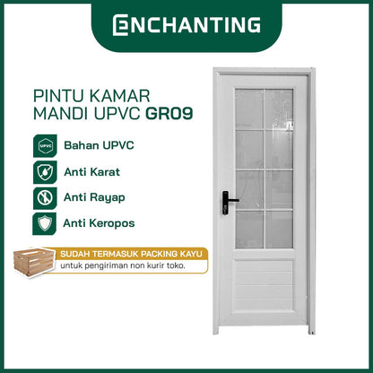 ENCHANTING Set Pintu Rumah UPVC Modern Minimalist Europe Enchanting GR Series