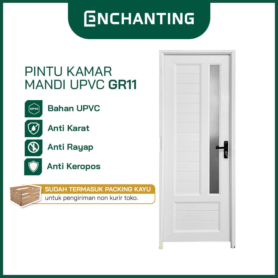 ENCHANTING Set Pintu Rumah UPVC Modern Minimalist Europe Enchanting GR Series