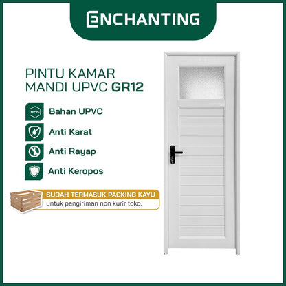 ENCHANTING Set Pintu Rumah UPVC Modern Minimalist Europe Enchanting GR Series