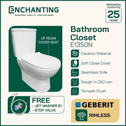 Toilet / Kloset Duduk Europe Enchanting E1350N